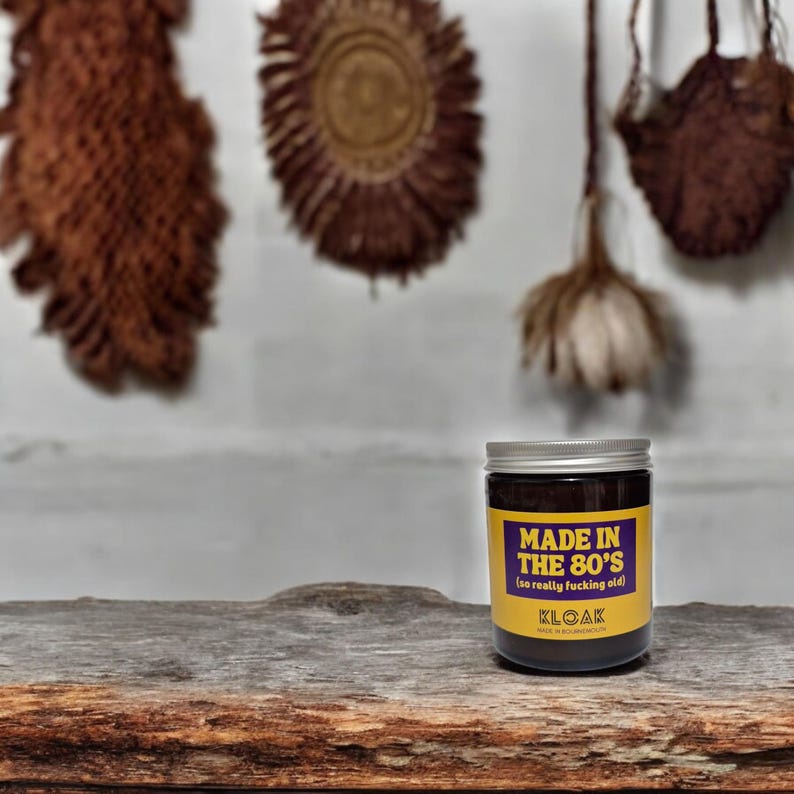 Made in the 80's (so really fucking old) Candle