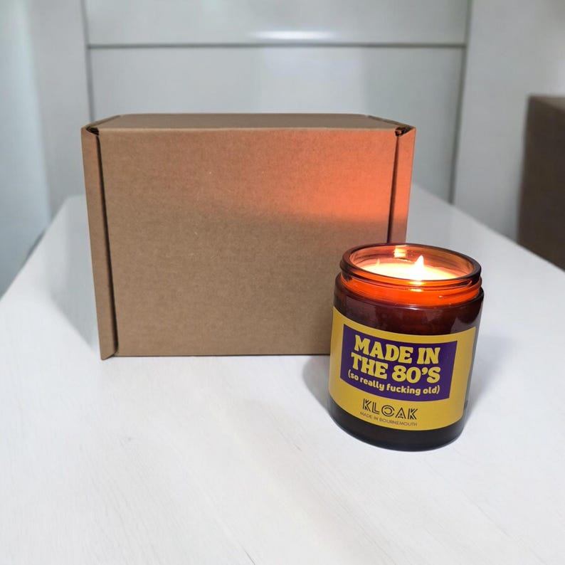 Made in the 80's (so really fucking old) Candle