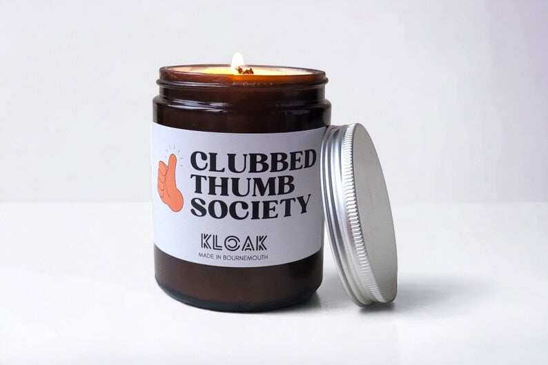 Clubbed Thumb Society Candle