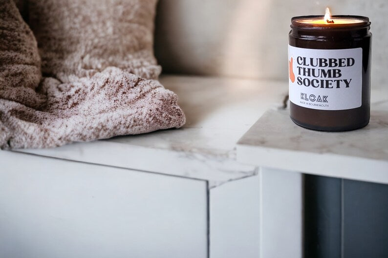 Clubbed Thumb Society Candle