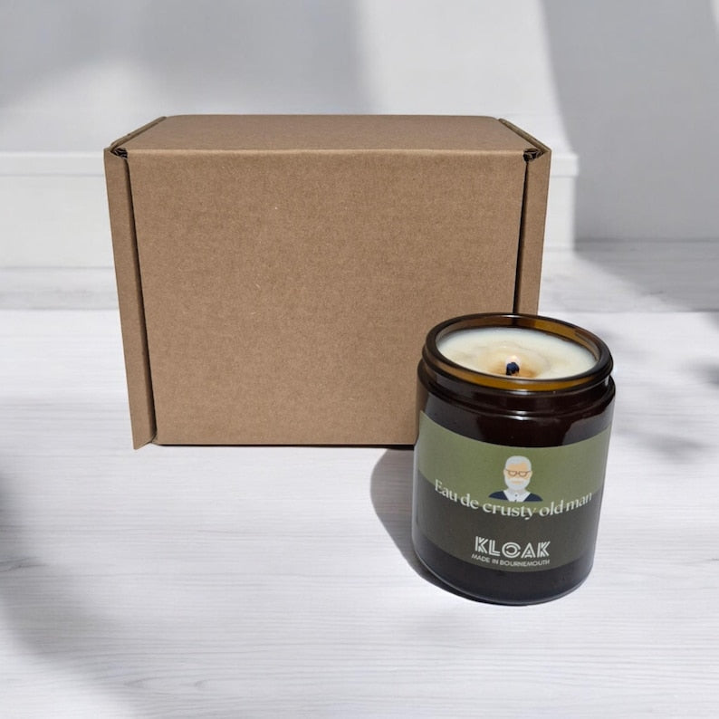 Eau de Crusty Old Man Candle