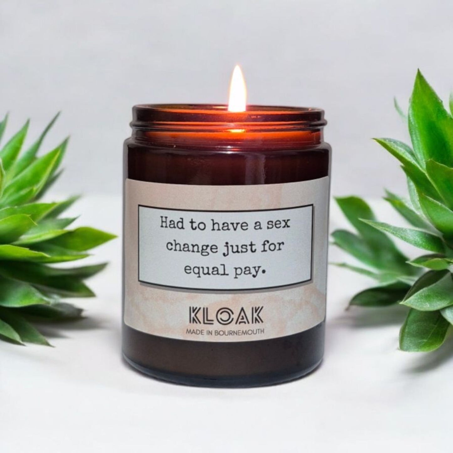 Had to Have a Sex Change Just for Equal Pay Candle