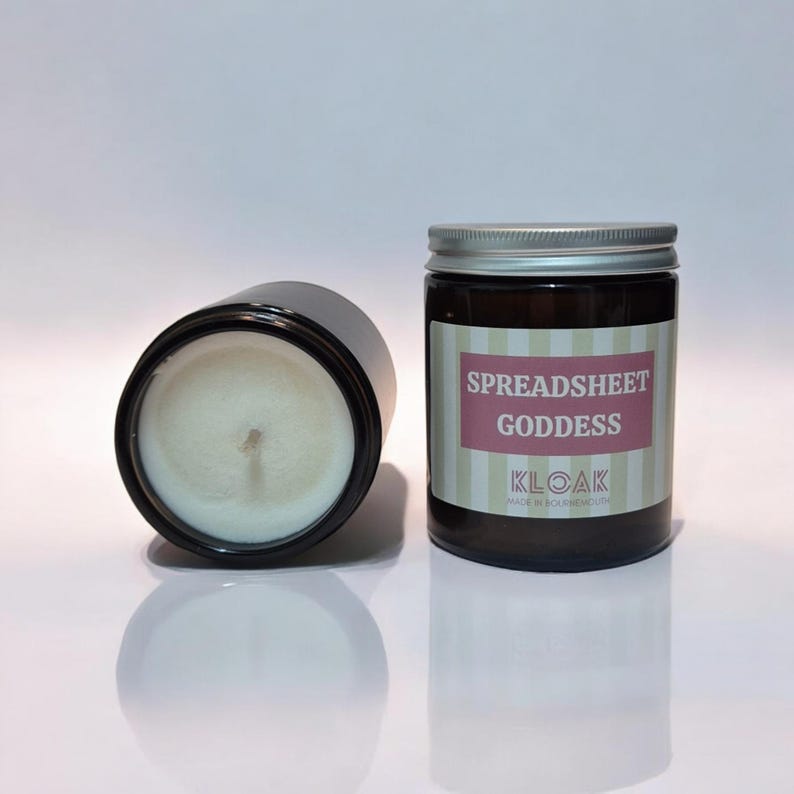 Spreadsheet Goddess Candle