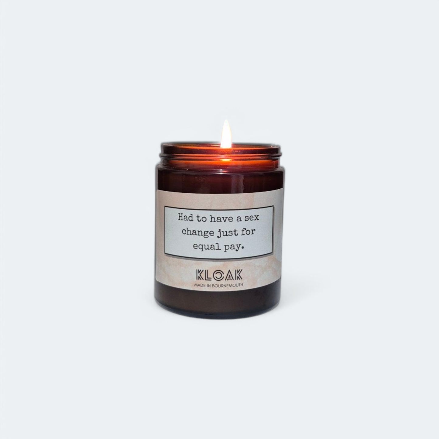 Had to Have a Sex Change Just for Equal Pay Candle