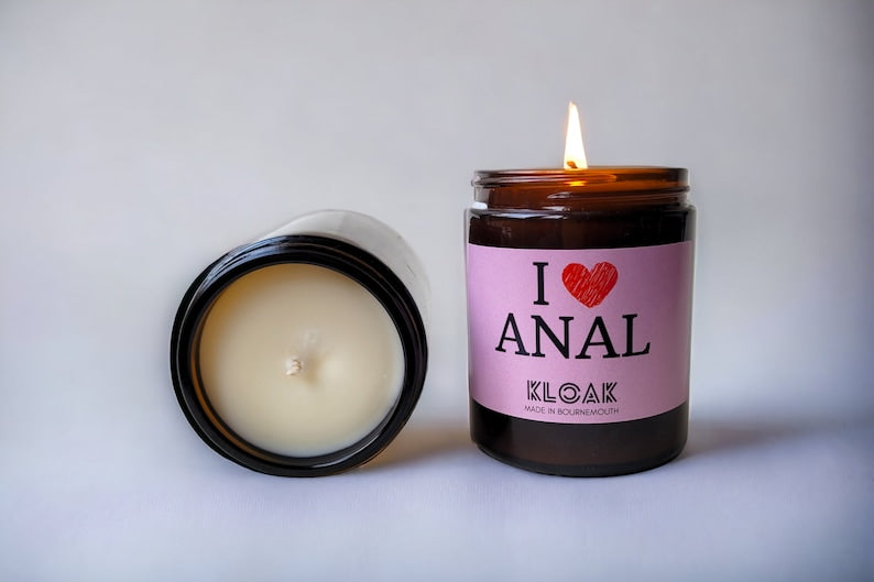 I Love Anal Candle