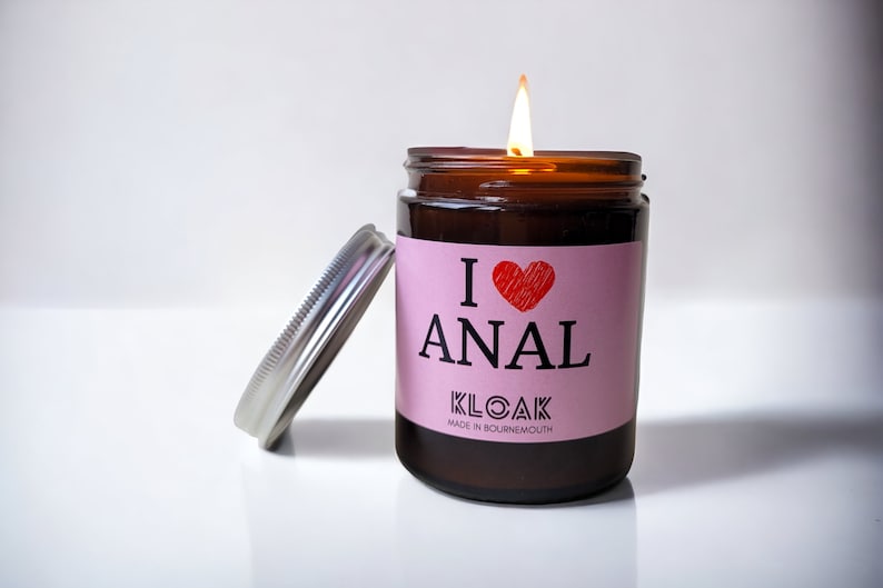 I Love Anal Candle