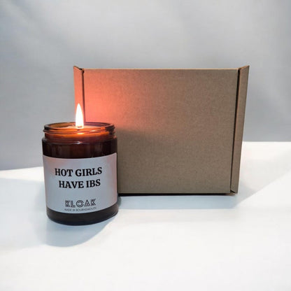 Hot Girls Have IBS Candle