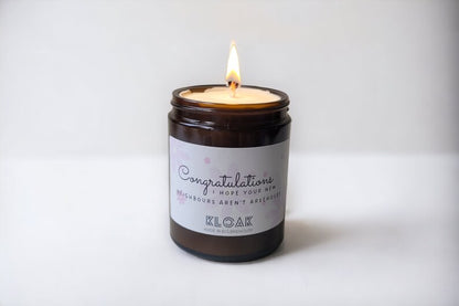Congratulations I Hope Your New Neighbours Aren't Arseholes Candle