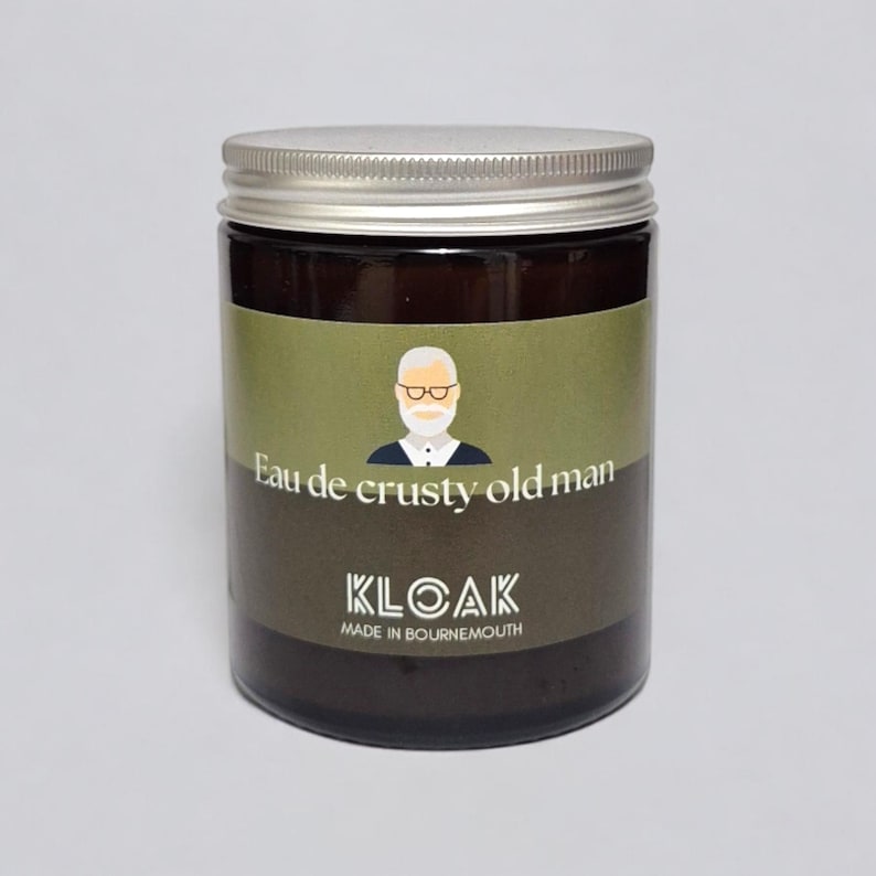 Eau de Crusty Old Man Candle