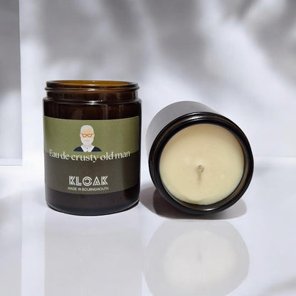 Eau de Crusty Old Man Candle