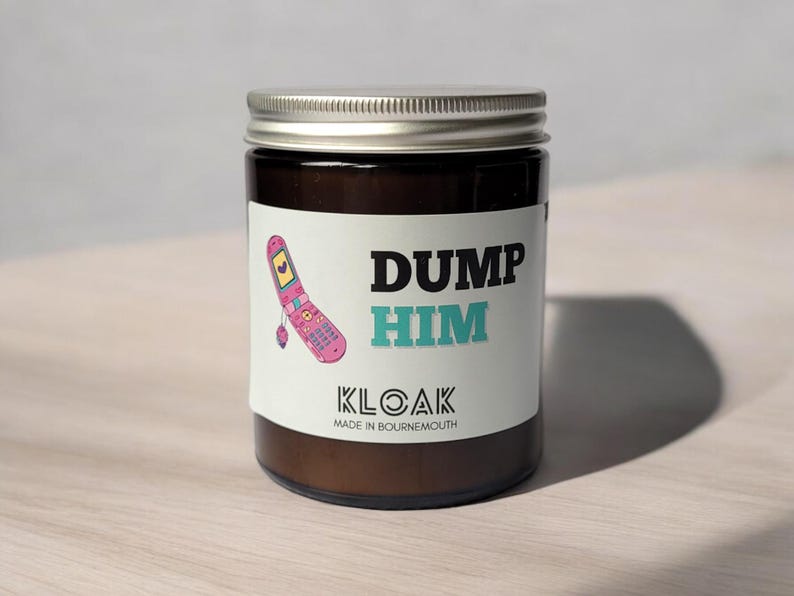 Dump Him Candle