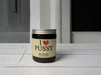 I Love Pussy Candle