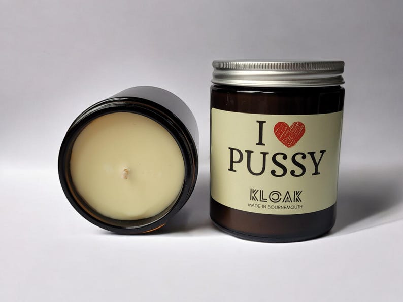 I Love Pussy Candle