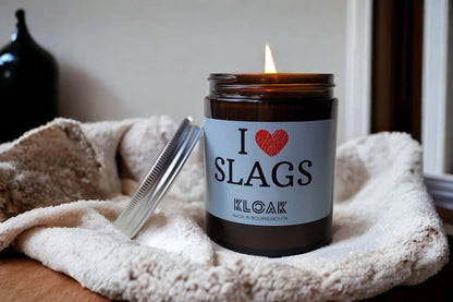 I Love Slags Candle