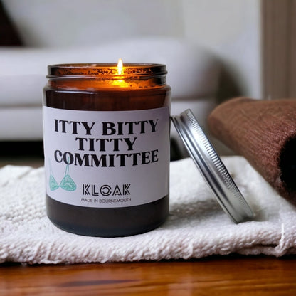 Itty Bitty Titty Committee Candle