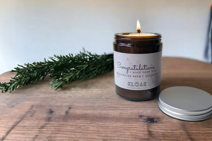 Congratulations I Hope Your New Neighbours Aren't Arseholes Candle