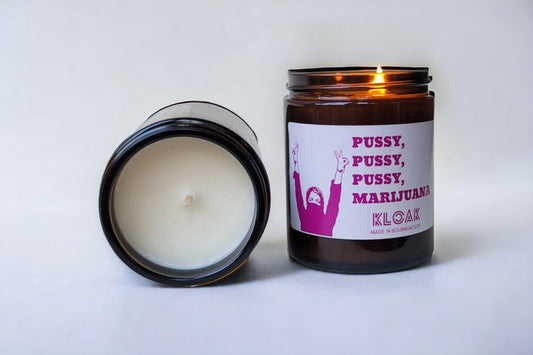 Pussy Pussy Pussy Marijuana Candle