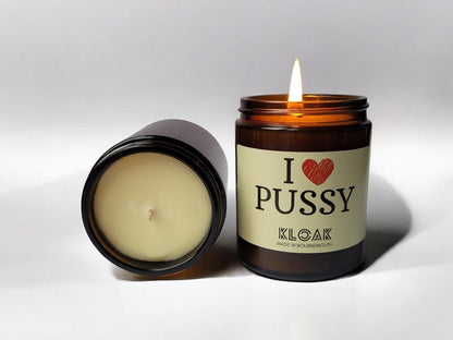 I Love Pussy Candle