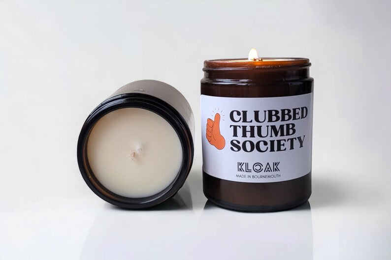 Clubbed Thumb Society Candle